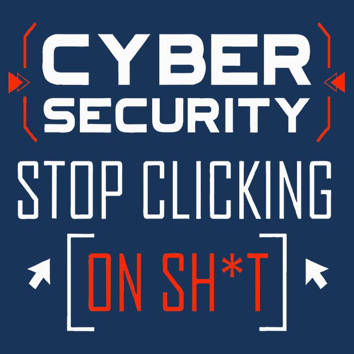 Cybersecurity Cyber Security DonT Click It Hacker Infant Baby Jersey Bodysuit
