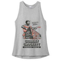 Charley Crockett Show In Omaha Ne On Aug 4 2024 Ladies PosiCharge Tri-Blend Wicking Tank