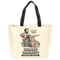 Charley Crockett Show In Omaha Ne On Aug 4 2024 Zip Tote Bag
