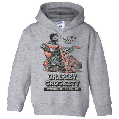 Charley Crockett Show In Omaha Ne On Aug 4 2024 Toddler Hoodie