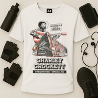 Charley Crockett Show In Omaha Ne On Aug 4 2024 Performance Shirt