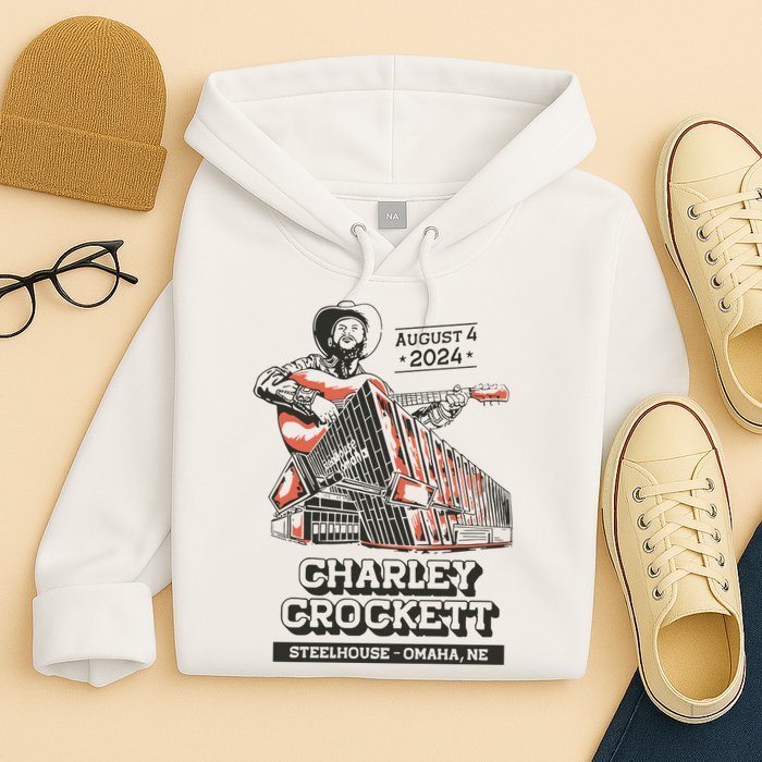 Charley Crockett Show In Omaha Ne On Aug 4 2024 Hoodie