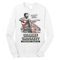 Charley Crockett Show In Omaha Ne On Aug 4 2024 Long Sleeve Shirt