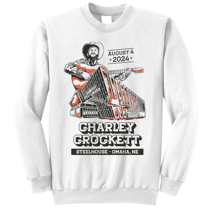 Charley Crockett Show In Omaha Ne On Aug 4 2024 Sweatshirt