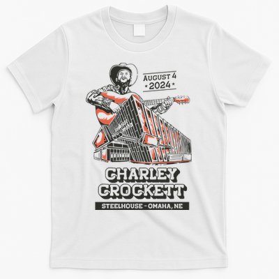 Charley Crockett Show In Omaha Ne On Aug 4 2024 T-Shirt