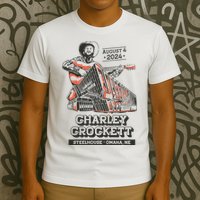 Charley Crockett Show In Omaha Ne On Aug 4 2024 T-Shirt