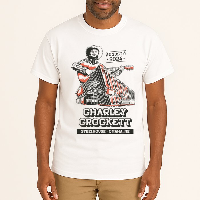 Charley Crockett Show In Omaha Ne On Aug 4 2024 Tall T-Shirt