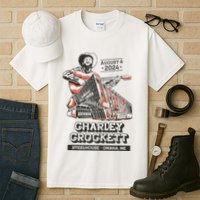 Charley Crockett Show In Omaha Ne On Aug 4 2024 Tall T-Shirt