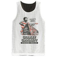 Charley Crockett Show In Omaha Ne On Aug 4 2024 Mesh Reversible Basketball Jersey Tank