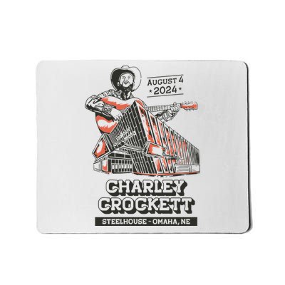 Charley Crockett Show In Omaha Ne On Aug 4 2024 Mousepad