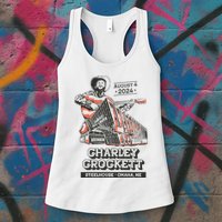 Charley Crockett Show In Omaha Ne On Aug 4 2024 Womens Tank Top