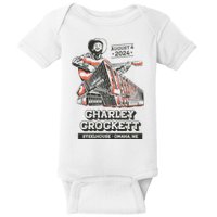 Charley Crockett Show In Omaha Ne On Aug 4 2024 Baby Bodysuit