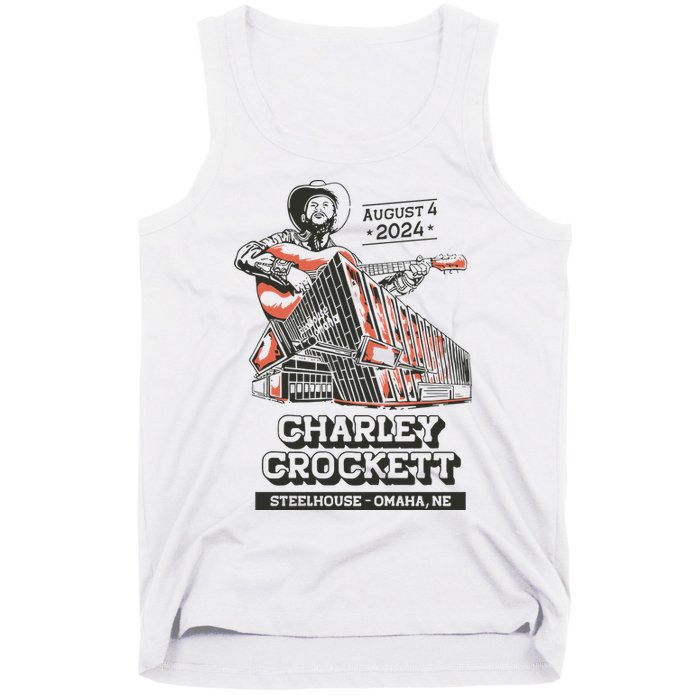 Charley Crockett Show In Omaha Ne On Aug 4 2024 Tank Top