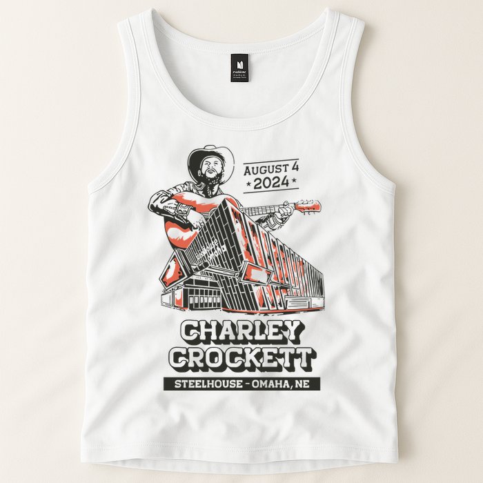 Charley Crockett Show In Omaha Ne On Aug 4 2024 Tank Top