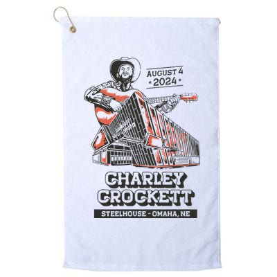 Charley Crockett Show In Omaha Ne On Aug 4 2024 Golf Towel