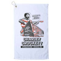 Charley Crockett Show In Omaha Ne On Aug 4 2024 Golf Towel