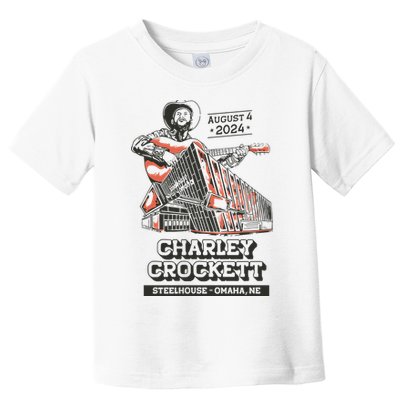 Charley Crockett Show In Omaha Ne On Aug 4 2024 Toddler T-Shirt