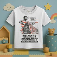 Charley Crockett Show In Omaha Ne On Aug 4 2024 Toddler T-Shirt