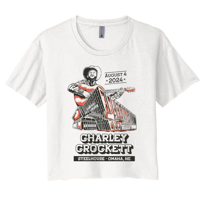 Charley Crockett Show In Omaha Ne On Aug 4 2024 Crop Top