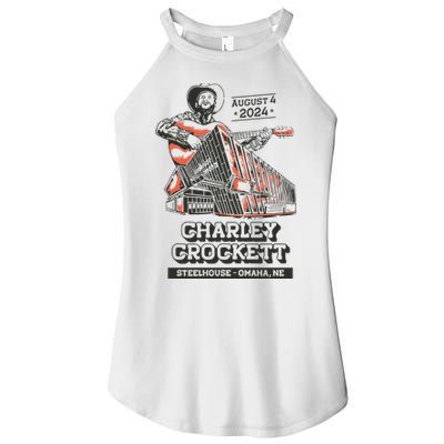 Charley Crockett Show In Omaha Ne On Aug 4 2024 Women's Perfect Tri Rocker Tank