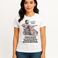Charley Crockett Show In Omaha Ne On Aug 4 2024 Womens T-Shirt