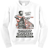 Charley Crockett Show In Omaha Ne On Aug 4 2024 Kids Sweatshirt