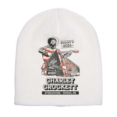Charley Crockett Show In Omaha Ne On Aug 4 2024 Short Acrylic Beanie