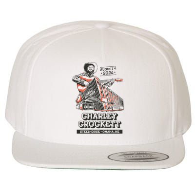 Charley Crockett Show In Omaha Ne On Aug 4 2024 Wool Snapback Cap