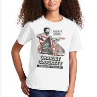 Charley Crockett Show In Omaha Ne On Aug 4 2024 Kids T-Shirt