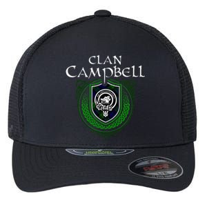 Clan Campbell Surname Scottish Clan Crest Tartan Badge Flexfit Unipanel Trucker Cap