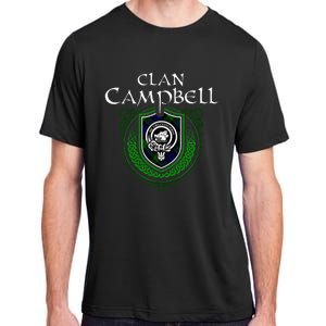 Clan Campbell Surname Scottish Clan Crest Tartan Badge Adult ChromaSoft Performance T-Shirt