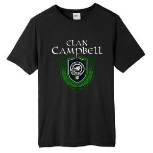 Clan Campbell Surname Scottish Clan Crest Tartan Badge Tall Fusion ChromaSoft Performance T-Shirt