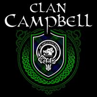 Clan Campbell Surname Scottish Clan Crest Tartan Badge Drawstring Bag