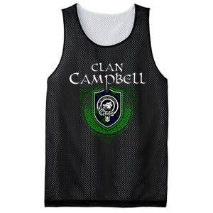 Clan Campbell Surname Scottish Clan Crest Tartan Badge Mesh Reversible Basketball Jersey Tank