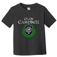 Clan Campbell Surname Scottish Clan Crest Tartan Badge Toddler T-Shirt