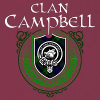 Clan Campbell Surname Scottish Clan Crest Tartan Badge 16oz Travel Tumbler
