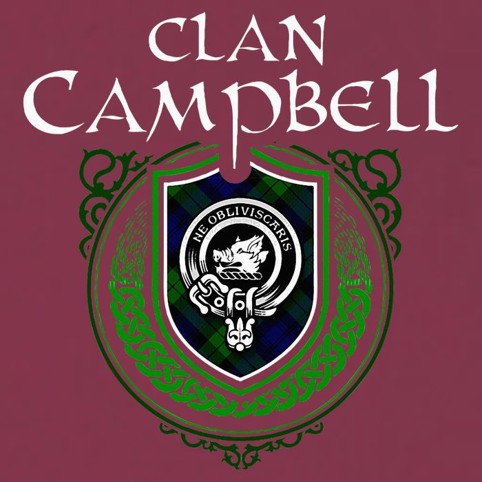 Clan Campbell Surname Scottish Clan Crest Tartan Badge 16oz Travel Tumbler