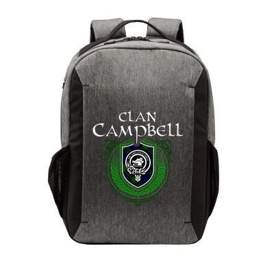 Clan Campbell Surname Scottish Clan Crest Tartan Badge Vector Backpack