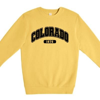 Colorado Collegiate Style 1876 Premium Crewneck Sweatshirt