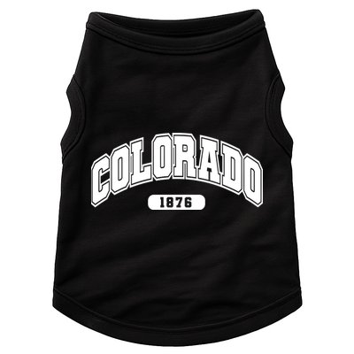 Colorado Collegiate Style 1876 Doggie Tank