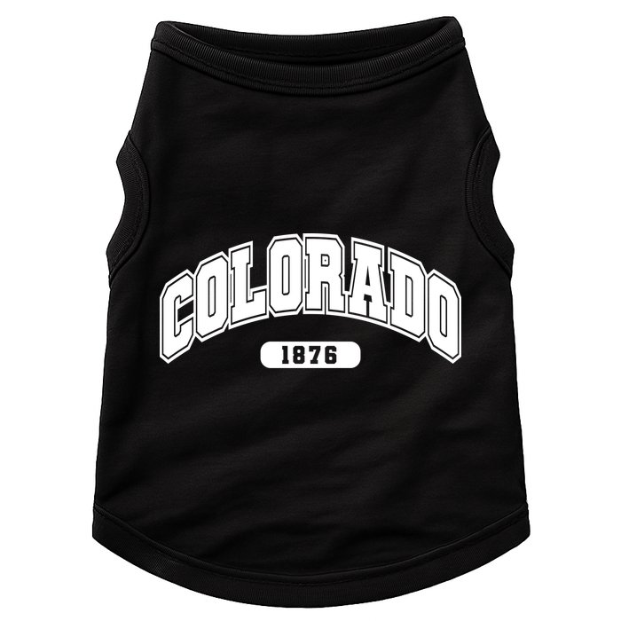 Colorado Collegiate Style 1876 Doggie Tank