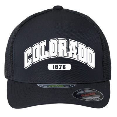 Colorado Collegiate Style 1876 Flexfit Unipanel Trucker Cap