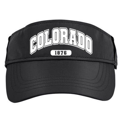 Colorado Collegiate Style 1876 Adult Drive Performance Visor