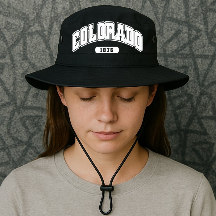 Colorado Collegiate Style 1876 Bucket Hat