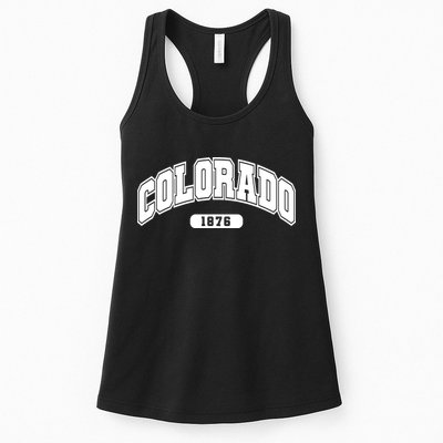 Colorado Collegiate Style 1876 Womens Tank Top