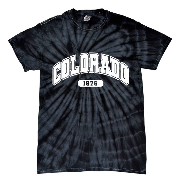 Colorado Collegiate Style 1876 Tie-Dye T-Shirt