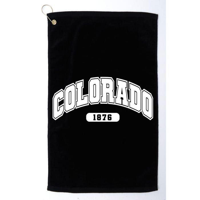Colorado Collegiate Style 1876 Golf Towel