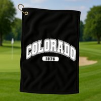 Colorado Collegiate Style 1876 Golf Towel