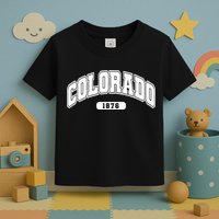 Colorado Collegiate Style 1876 Toddler T-Shirt