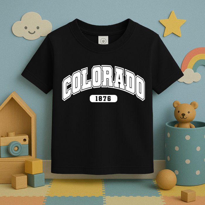 Colorado Collegiate Style 1876 Toddler T-Shirt